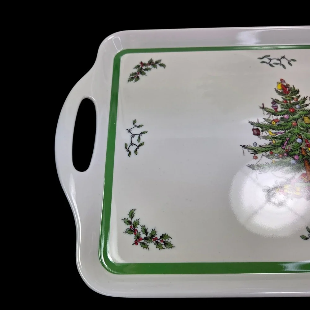 Spode christmas serving